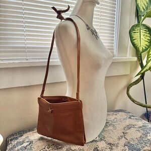 Vintage Bottega Veneta Brown Leather Shoulder Bag | Knot Detail | Rare Designer